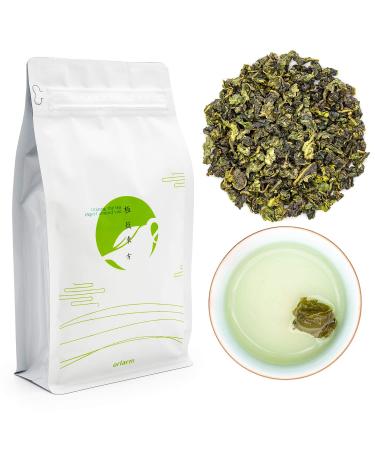 oriarmcha Chinese Tie Guan Yin Oolong Tea Loose Leaf 250g - Anxi Tieguanyin Fujian Tikuanyin Wulong Green Tea Leaves - Iron Goddess of Mercy Tieguanyin Oolong Tea 250g