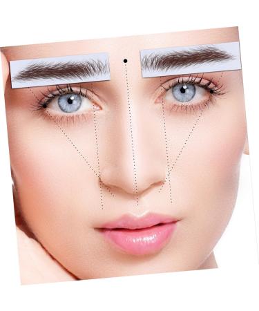 NOLITOY 4pcs D Sticker Hair-like Grooming for Makeup Imitation Stencils Fake Paper Tool Stickers Make - Buy Online on GoSupps.com