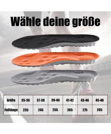 Maxee 3 Pairs Orthopedic Insoles for Men & Women | Arch Support Heel Spur Relief Breathable Comfort Inserts for Hiking & Running | Sizes 43-44 | 3 Colors Available - Buy Online on GoSupps.com