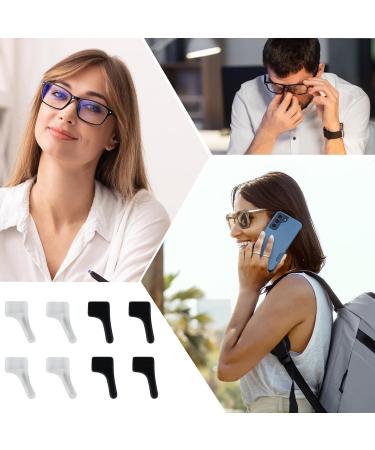 Liepglas eargrips 4 pairs of temple tips antislip holders Comfortable glasses for front sunglasses and secure fit for sports daily wear or work - Buy Online on GoSupps.com