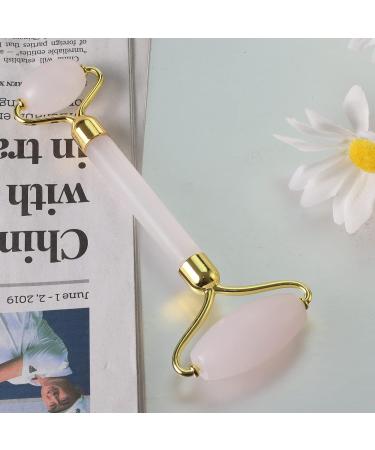 Buy Pink Crystal Jade Facial Roller Massager - Lifting & Firming Face Beauty Stick - Shop Internationally - Buy Online on GoSupps.com
