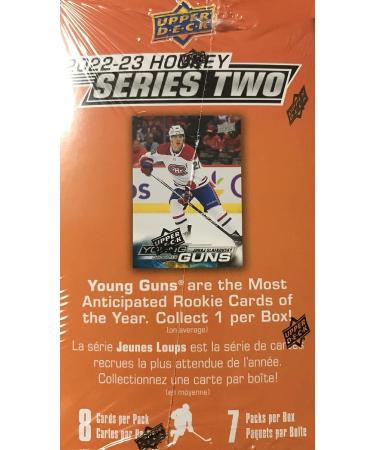 2022 2023 Upper Deck Hockey Series #2 Factory Sealed Unopened Blaster Box of Packs Possible Young Guns Rookies and Jerseys - Buy Online on GoSupps.com