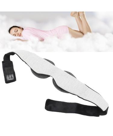 Buy 3D Contoured Eye Patch - Light Blocking Memory Cotton Sleep Mask - Movable Grey Eye Pad for Ultimate Comfort - Buy Online on GoSupps.com