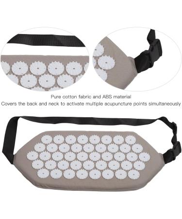 Acupressure Massage Belt for Stress Relief & Pain Reduction - Pure Cotton & ABS - Home Use for Adults (16.9 x 8.3 inches) - Buy Online on GoSupps.com