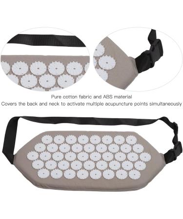 Acupressure Massage Belt - Stress & Pain Relief Waist Acupuncture Mat | Pure Cotton & ABS | Ideal for Home Use - Buy Online on GoSupps.com