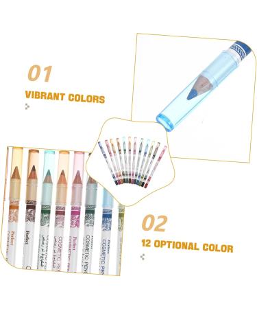 HAPINARY Wig Bags Satin 12pcs Eyeshadow Colour Eyeliner Makeup Lip Liner Cosmetic Pencil Replenishing Facial Mist - Buy Online on GoSupps.com