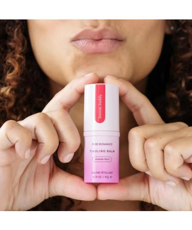 Pure Romance Bosom Buddy Tingling Flavored Lip & Nipple Balm - Dragon Fruit .35 oz | International Shipping Available - Buy Online on GoSupps.com