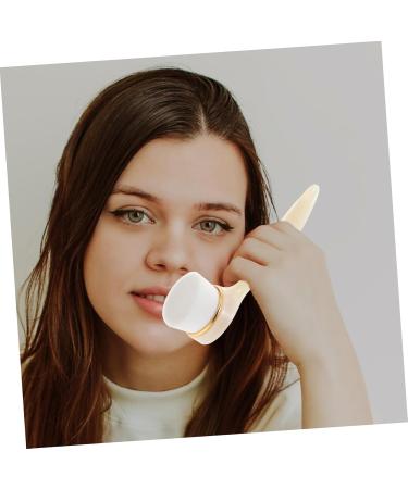 Angoily Face Brush Home Facial Brush Silicone Face Scrubber Silicone Scrubbers Handheld Scrubber Brush for Massaging Silicone Brush Manual Pore Clean Makeup Tools Silica Gel Miss - Buy Online on GoSupps.com