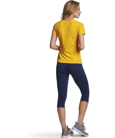 Russell Athletic Women's Cotton Performance T-Shirt - Medium Gold - Buy Online on GoSupps.com