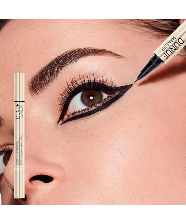 Eyeliner Long Wearing Waterproof Liquid Eyeliner Quick-Drying Sweatproof Eye Makeup For Daily Use Prom Nights Costume Shows Halloween Rowces - Buy Online on GoSupps.com