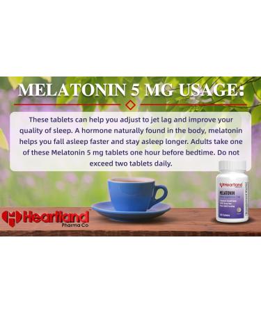 Melatonin 5mg | Sleep Aid Pills | Natural Sleep Support | 100% Drug Free Sleep Aid Supplement | Non-Habit Forming | USA Manufactured | 120 Count Melatonin 120 Count (Pack of 1) - Buy Online on GoSupps.com