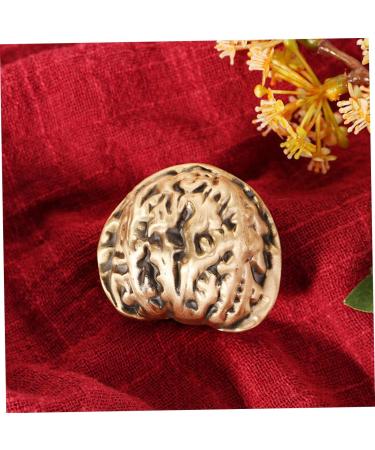 Beaupretty Chinese Medicine Brass Balls | Hand Exercise & Decorative Walnut Design | Power Balance Enhancement - Buy Online on GoSupps.com