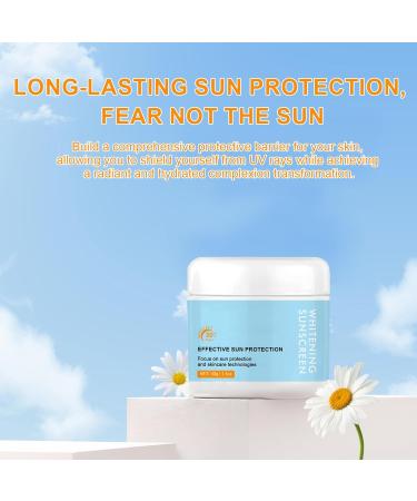 SPF 50 Body Sunscreen - Light Sun Protection | Sweat Resistant Broad Spectrum 50ml Travel Size for Outdoor Activities Beach Pool Women and Girls - Buy Online on GoSupps.com