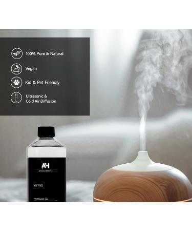 Buy My Way 500mL Essential Oil - Luxury Aromatherapy Diffuser Oil with Sandalwood Cedar & Iris - Inspired by One Hotel Miami Beach - Buy Online on GoSupps.com