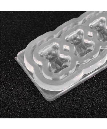 Demeras Silicone Mold Nail Art Nail Silicone Mold 14x10x1 Silicon Uv Nail Decoration Mold Nail Art Template Bear Pattern Decals Nail Diy Tools - Buy Online on GoSupps.com