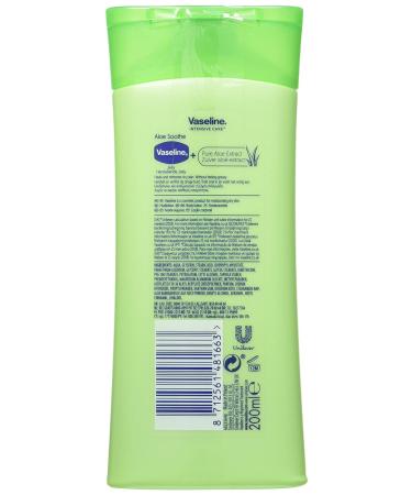 Vaseline Essential Moisture Aloe Soothe 200ml - Hydrating Body Lotion (Pack of 1) - Buy Online on GoSupps.com