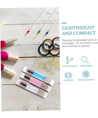 DOITOOL 12 Sets Nail Stamp French Tip Nail Art Stamper Silicone Nail Tools Plush Pencil Bag Nail Decor Supplies Fingernail Nail Art Tools Nail Art Seal Silica Gel Decorative Items Manicure - Buy Online on GoSupps.com