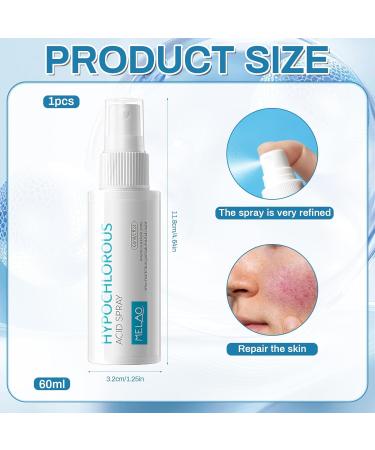 Ekukeon Hypochlorous acid hypochlorous acid spray facial and skin spray safe to use on the skin dry scalp and after operations moisturize hypochlorous acid 60 ml - Buy Online on GoSupps.com