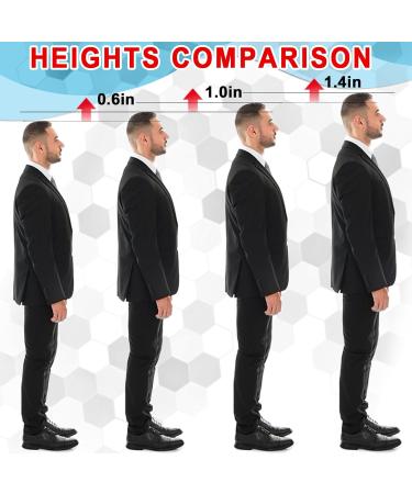 Buy Ailaka Shoe Inserts - Height Increasing Insoles for Men & Women | Shock-Absorbing Full Length 3.5 cm (1.4 inch) | EU Sizes 38-42 | International Shipping Available - Buy Online on GoSupps.com
