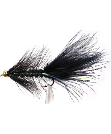 Region Fishing Wooly Bugger Streamer Assortment | Mustad Signature Fly Hooks | Trout and More | 12ct | Hooks #6-8 - Buy Online on GoSupps.com