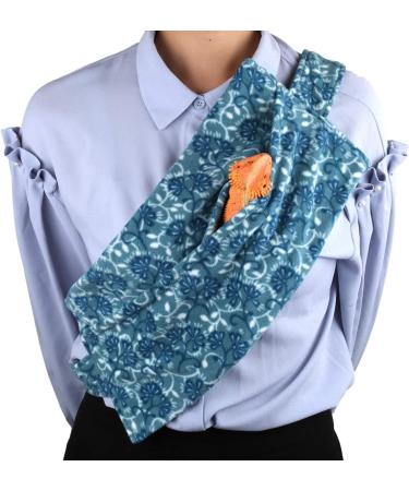 YUYUSO Adjustable Reptile Sling for Bearded Dragons Lizards and Small Pets Reptile Carrier to Prevent Them Falling or Slipping from Your Body (Light Blue) - Buy Online on GoSupps.com