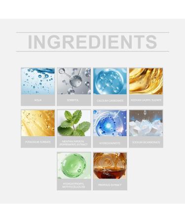 Mint Toothpaste - Gradually Brightens Tooth Color Maintains Long-Lasting Oral Freshness(5pcs) 1 Count (Pack of 1) - Buy Online on GoSupps.com