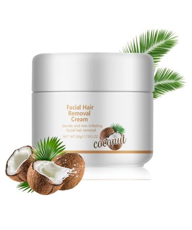 Cr me D pilatoire la Noix de Coco pour le Visage et le Corps Douce et Efficace Convient Tous les Types de Peau