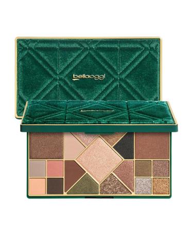 BELLAOGGI Bellaoggi Couture Green Palette with 16 Eyeshadows 1 Highlighter and 2 Terres
