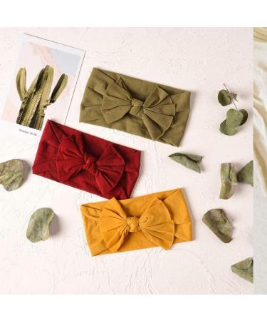 Nylon Baby Headband Hairband Elastic Bow For Baby Girl Newborn Toddler 16 Pieces Yoga Hair Bands - Buy Online on GoSupps.com