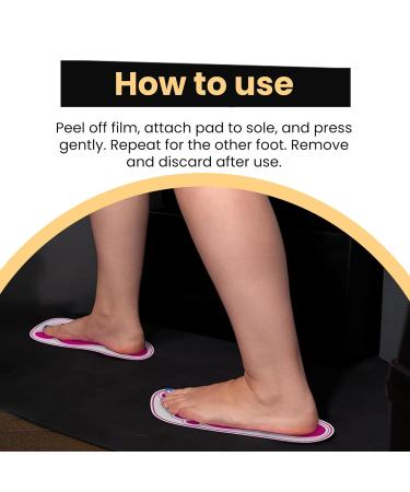 60Pairs(120Feets) Disposable Stick Spray Tanning Feet Pads Perfect for preventing spray tan solution Deluxe & Hygienic Spray Tan Feet Pads-Ideal for Salons and Spas or Home Easy to Apply pink 60 - Buy Online on GoSupps.com