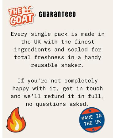Everything But The Bagel Seasoning Jumbo 180g Shaker - All Purpose Gourmet Seasoning by The GOAT Seasoning Blends UK - Buy Online on GoSupps.com