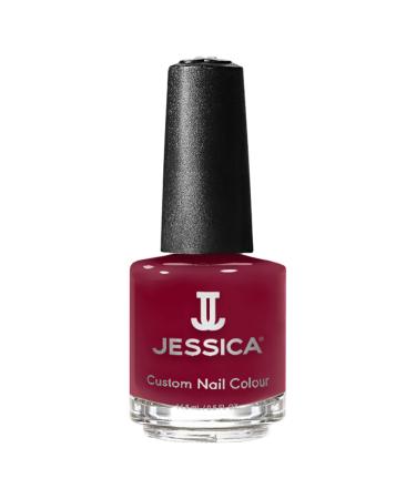JESSICA Custom Colour Nail Polish Maneater 14.8 ml Berry Red