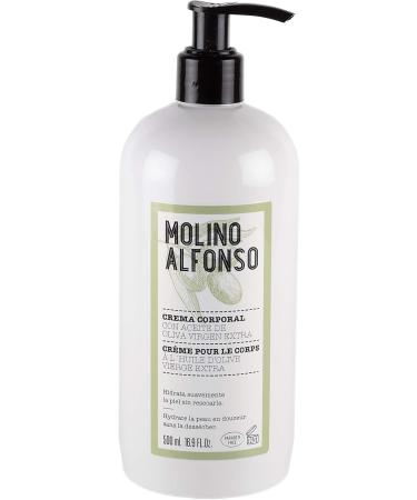 Alfonso Mill Body Cream with Olive Oil 500 ml Molino Alfonso - Buy Online on GoSupps.com