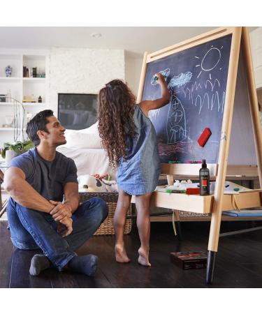 Arteza Chalkboard Cleaner Set - 12 Assorted Chalk Markers Magnetic Eraser & 10-Ounce Cleaner - Perfect for Blackboards & Menu Boards - International Shipping Available - Buy Online on GoSupps.com