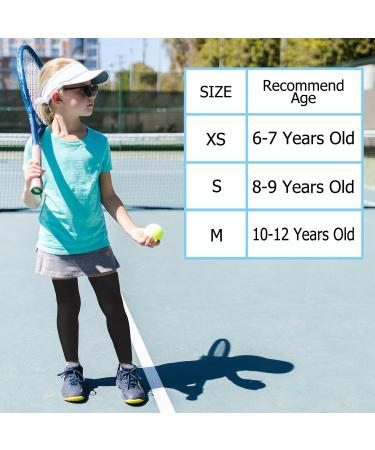 Luwint Kids Long Compression Leg Sleeves - Non-Slip UV Protection Thigh Calf Support for Basketball Running & Cycling (XS 6-7 Yrs - Buy Online on GoSupps.com