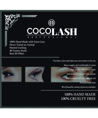 Cocohoney 3D Faux False Mink Eyelashes (5 pairs) - Office Look | Handmade, Cruelty-Free, Reusable | Ultralight & Durable - 3D009 - Buy Online on GoSupps.com