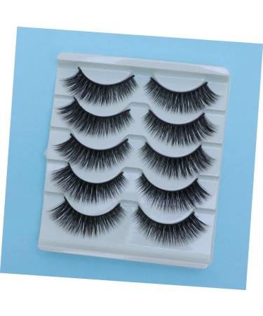 LALAFINA 15 Pairs Natural Lashes Soft Light Fake Lash Wispy Natural Lashes Faux Lashes Cat Eye Lashes Fake Lashes for Women Soft Thick Lashes Natural Fake Lashes Tool Eyelash 3d - Buy Online on GoSupps.com