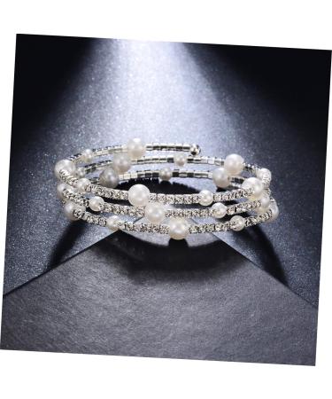 TENDYCOCO 2pcs Stretchy Bracelets Bangle Bracelets for Women Bracelet for Women Womens Bracelets Women Bracelets Jewelry Bracelets Stretch Bracelets for Women Crystals Bracelet Miss Diamond mediumx3pcs Silverx3pcs - Buy Online on GoSupps.com