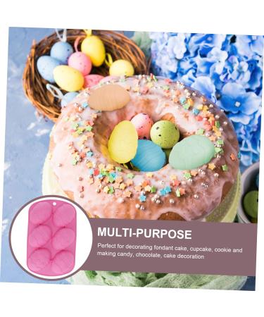 PRETYZOOM De para Gelatinas Popular Candy Molds Silicone Baking Pans Hand Decor Egg Mold Silicone Sweet Mould Chocolate Making Mold Easter Egg Candy Ice Manual Red Chocolate Eggs medium Red - Buy Online on GoSupps.com