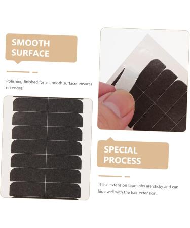 Beatifufu 10 Sheets Hair Extension Double Sided Tape Human Hair No- Residue Tape Hair Extension Tape Double- Sided Replacement Tape Lace Front Wig Tape Non-woven Fabric Water Proof Appendix - Buy Online on GoSupps.com
