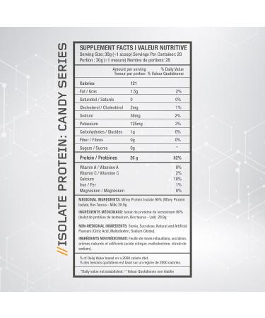Beyond Yourself - Beyond Isolate Protein Candy Series | Ultra-Premium Whey Protein Isolate Micro-Filtered Fast Absorbing | Sugar-Free Gluten-Free No Artificial Additives or Fillers | Nostalgic Candy Flavors 26g Protein 121 Calories | Tangy Peach Ringz - Buy Online on GoSupps.com