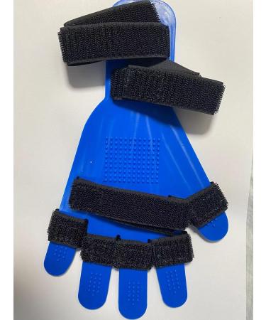 Finger Training Device & Orthotics | Hand Splint & Brace for Finger Mobility | Blue Rehabilitation Tool - Buy Online on GoSupps.com