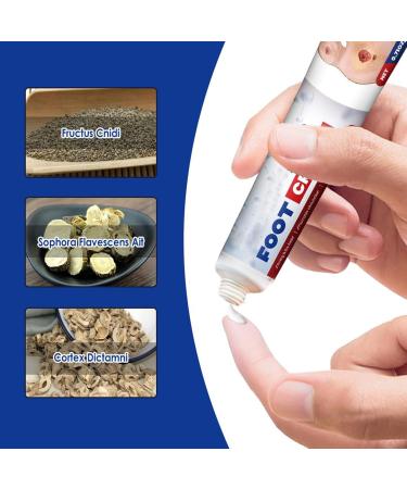 Foot Cream - Nourishing Moisturizing Oil-Free | Soothing 20g Non-Greasy Treatment for Athletes Travel Nighttime Knee Health Women Men - Buy Online on GoSupps.com