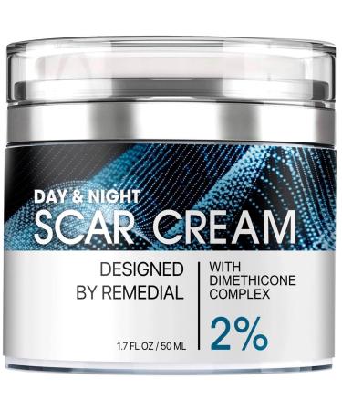 Scar Removal Cream for Women and Men - Rapid Repair of New and Old Scars - Reduce Appearance of Stretch Marks, Acne Spots, Burns - All Natural Treatment with Vitamin E, Alanine, and Collagen