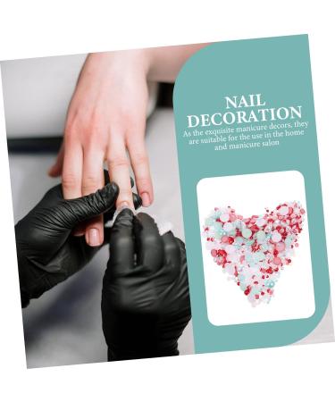 minkissy 3pcs 1 Nail Resin Drill Rhinestone Jewelry Home Decoration Nail Accessories Nail Art Decoration Nail Decorations for Nail Art Nail Pearls Manicure Accessory Charm Phone Case 0.8X0.8cmx3pcs As Shown 2x3pcs - Buy Online on GoSupps.com