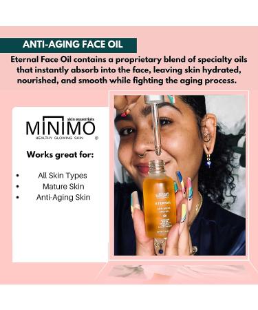 Minimo Eternal Face Oil - Youthful Glow in a Bottle - Buy Online on GoSupps.com