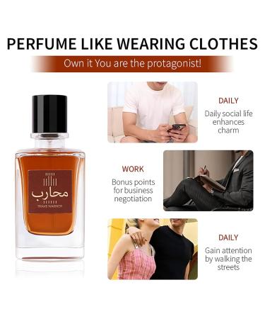 Men's Woody Perfume Fresh Eau De Toilette Spray Long Lasting Charming Fragrance Gifts for Men 3.4 Fl Oz White - Buy Online on GoSupps.com