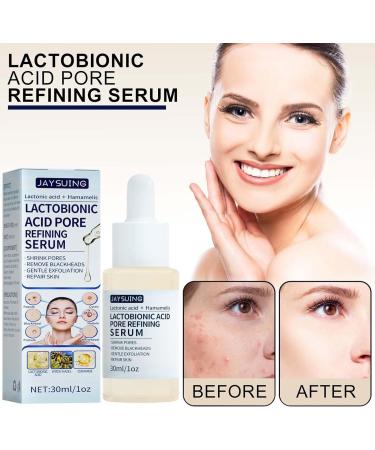 Lactobionic Acid for the Face | Nourishing Refining Lactobionic Acid - 30ml of lactobionic acid for the face deep cleansing of fine pores moisturizes the skin for women and girls - Buy Online on GoSupps.com