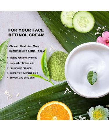 Buy Retinol Cream for Wrinkles & Fine Lines - 1.7 oz Moisturizer for All Skin Types - International Shipping Available - Buy Online on GoSupps.com