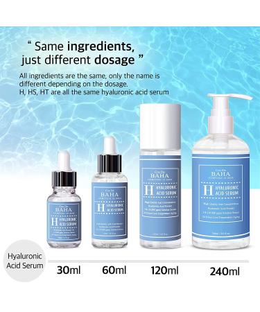 Cos De BAHA HS Hyaluronic Acid Serum 2 oz - Hydrating & Plumping Skincare - Buy Online on GoSupps.com